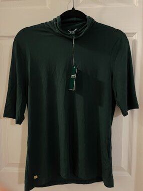 Lauren Ralph Lauren XL Smock Neck Pullover